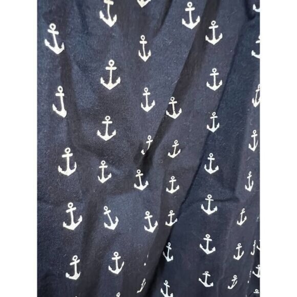J.Crew Anchor Navy‎ Blue & White Summer Skirt Small - Picture 5 of 6